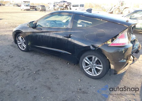 2011 Honda Cr-Z from USA, damaged, VIN JHMZF1D46BS008604